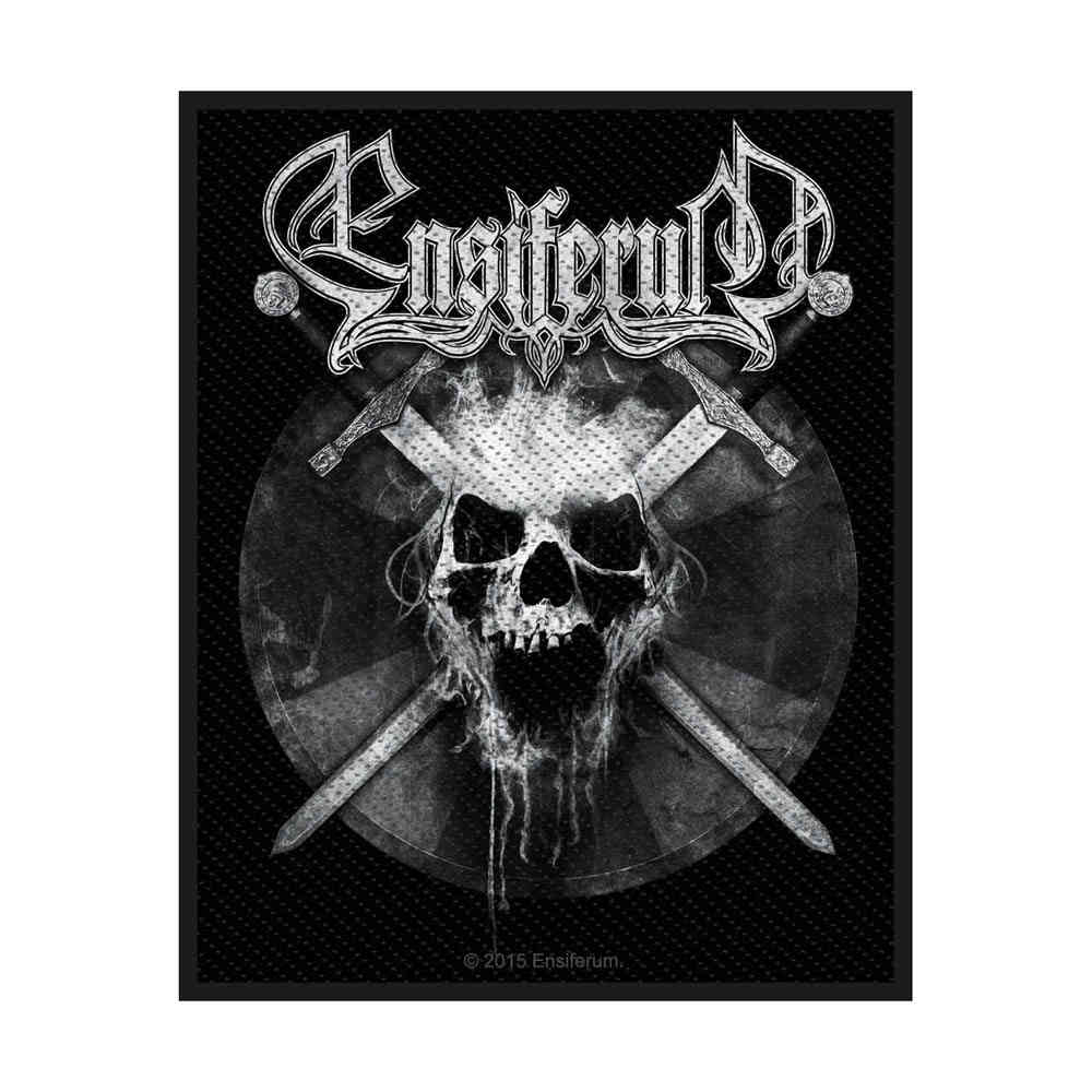 Ensiferum - Skull Patch - Zwart